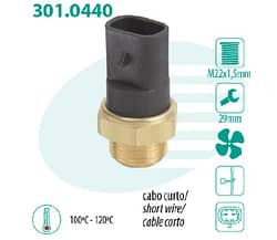 Interruptor Térmico (Cebolão) Chevrolet Corsa Ano 1994 A 2001 301.0440-100