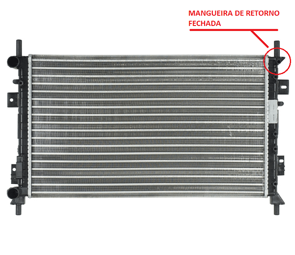 Radiador Ford Ecosport Fiesta Ano 2003 a 2010 BC261470-1190RC